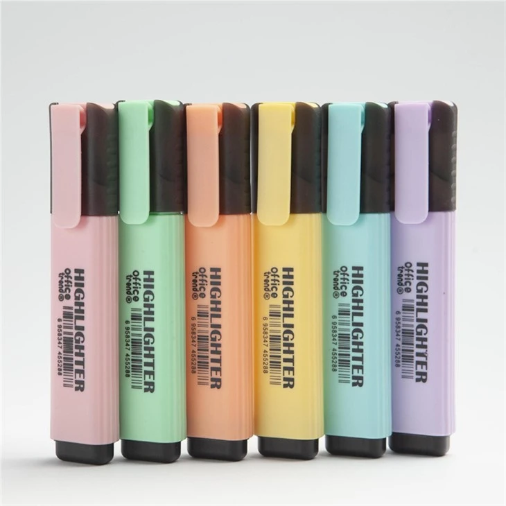 Zvýrazňovacie pero Cream Colors Chisel Tip
